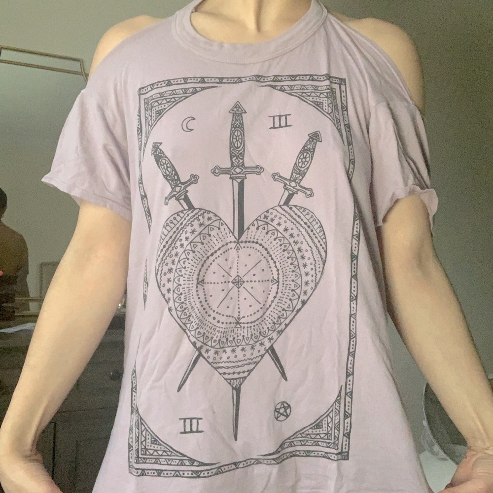 Urban Outfitters Open Back Rocker Tee